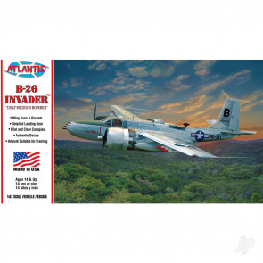 Atlantis Models B-26 Invader Bomber Plastic Kit