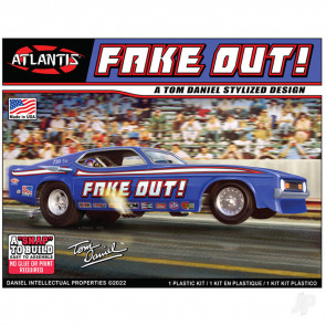 Atlantis Models 1:32 Tom Daniel Fake Out Funny Car Dragster Plastic Kit