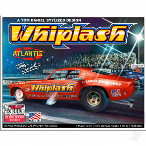 Atlantis Models 1:32 Tom Daniel Whiplash Camaro Funny Car Dragster Plastic Kit