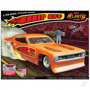 Atlantis Models 1:32 Tom Daniel Rip Off Funny Car Dragster Plastic Kit