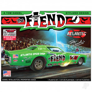 Atlantis Models 1:32 Tom Daniel Fiend Funny Car Dragster Plastic Kit