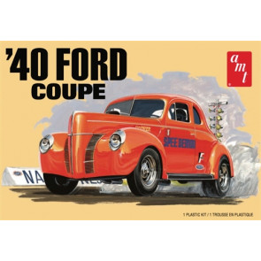 AMT 1940 Ford Coupe Stock - Custom - Racing 1:25 Car Plastic Kit