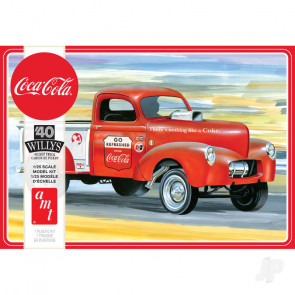 AMT 1940 Willys Pickup Gasser (Coca-Cola) 2T Plastic Kit