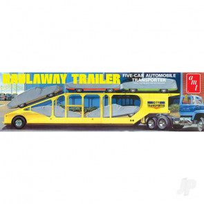 AMT 5-Car Haulaway Trailer Plastic Kit