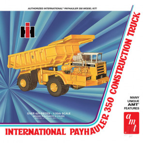 AMT 1:25 International Payhauler 350 Construction Dump Truck Plastic Kit