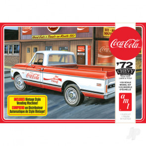 AMT 1972 Chevy Pickup w/Vending Machine & Crates (Coca-Cola) 2T Plastic Kit