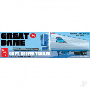 AMT Great Dane 40' Reefer Trailer (Coors) Plastic Kit