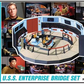 AMT 1:32 Star Trek: The Original Series U.S.S. Enterprise Bridge Plastic Kit