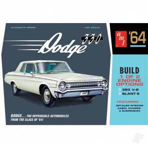 AMT 1:25 1964 Dodge 330 Plastic Model Car Kit