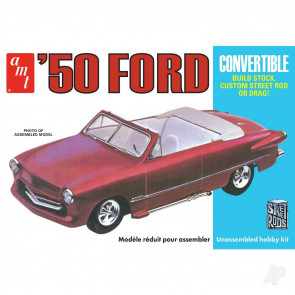 AMT 1:25 1960 Ford Custom Convertible Street Rod Plastic Model Car Kit