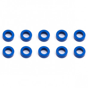Team Associated Ballstud Washers 5.5 X 2.0mm Blue Aluminium X10