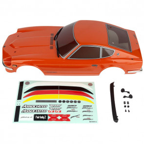 Team Associated Apex 2 Sport Datsun 240Z 1/10 RC Car Body 918 Orange