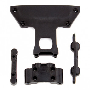Team Associated Prosc10/Rat/Re Arm Mount/Chassis Plate/Bulkhe