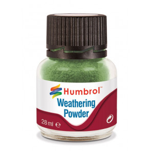 Humbrol Weathering Powder Chrome Oxide Green 28ml Bottle AV0005