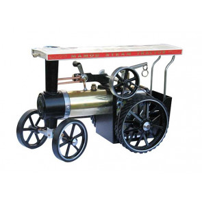 Mamod TE1AB Live Steam Traction Engine, Brass Finish - Ready Built Working Model