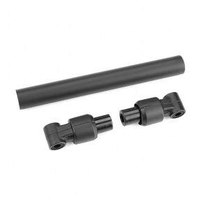 Corally Chassis Tube Front 106mm Aluminium Black 1 Set