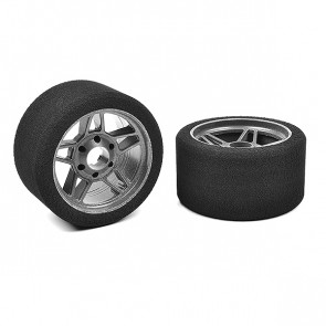 Corally Attack Foam Tires 1/8 Circuit 35 Shore Front Carbon