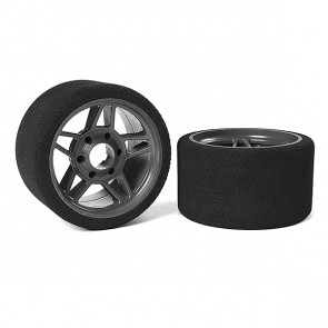 Corally Attack Foam Tires 1/8 Ssx8 30 Shore Front 65mm Carbo