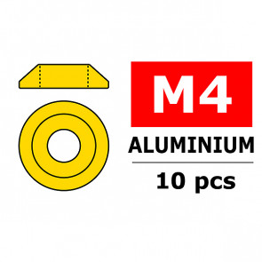 Team Corally Aluminium Washer For M4 Button Head Screws O