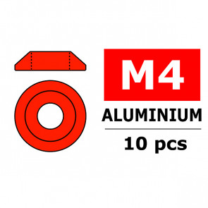 Team Corally Aluminium Washer For M4 Button Head Screws O