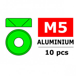 Team Corally Aluminium Washer For M5 Flat Head Screws Od=