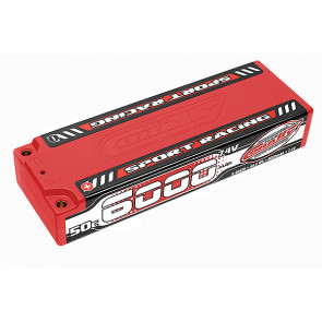 Corally Sport Racing 50c Lipo Battery 6000mah 7.4v Stick 2S