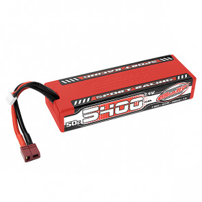Corally Sport Racing 50c Lipo Battery 5400mah 7.4v Stick 2S