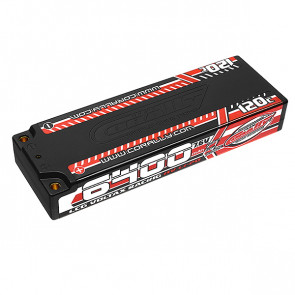 Corally Voltax 6400 Mah 7.6V HV 2S 120C Hard Case RC Car LiPo Battery