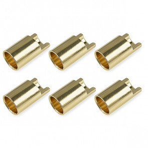 Corally Bullit Connector 6.5mm Female Gold Plated Ultra Low