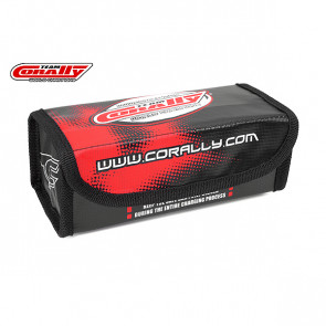 Corally LiPoSafe Bag Sport For 2 Pcs 2s Hard Case Battery Packs