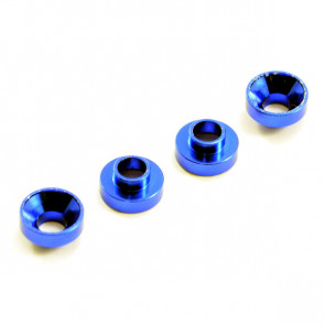 Centro Aluminium Servo Mount Collars (4) - Blue