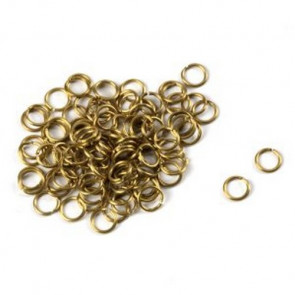 Caldercraft 6mm x 4mm Brass Rigging Rings (100) RC Scale Model Boats & Ships