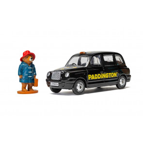 Paddington Bear Figure with London Taxi 1:36 Scale Corgi Diecast Metal Model