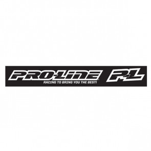 PROLINE PROLINE WHITE WINDOW DECAL For RC Car