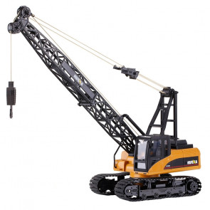 Large 1/14th Scale 15 Channel RC Crawler Crane, Lights & Sound