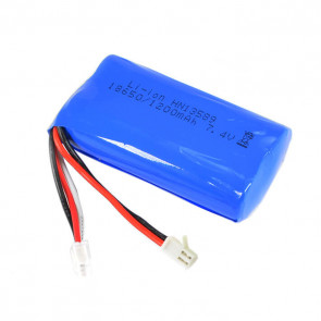 HuiNa CY1592 Excavator Spare 7.4V 1200mAH Li-ion Battery Pack w/SM Connector