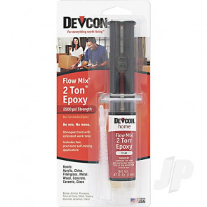 Devcon 14ml 2 Ton Epoxy Flow-Mix (Syringe, Carded) Glue