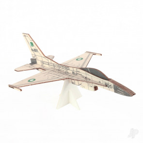 DPR F-16 Fighting Falcon Balsa Wood Flying Glider Model Kit