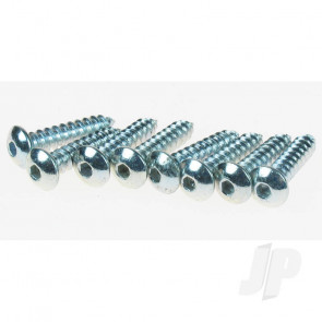 Dubro DB527 4" x 1/2" Button Head Screw (8pcs) Hardware for RC Model Aircraft