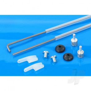 Dubro DB922 Micro .047 Pushrod System Hardware Kit (760mm) For RC Model Aircraft