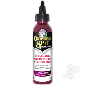 Unicorn Spit Sparkling Starling Sasha Bright Pink (118.2ml) Paint Stain Glaze in One!
