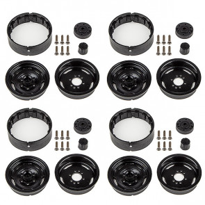 Element RC Enduro Steelie Wheels 1.9" Black