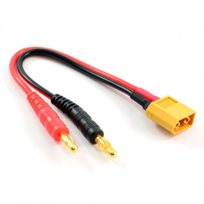 Etronix Banana Plug to XT60 RC Model LiPo Battery Charging Cable