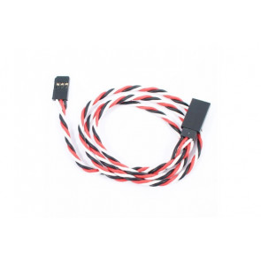 Etronix 22AWG Twisted 45cm Servo Extension Cable with Futaba Connectors ET0736
