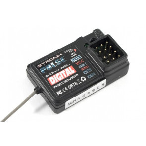 Etronix Pulse GFSK 3 Channel 2.4ghz Receiver for ET1060 Radio System