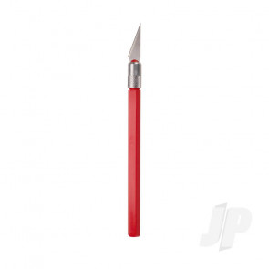 Excel K30 Light Duty Rite-Cut Knife with Safety Cap, Red