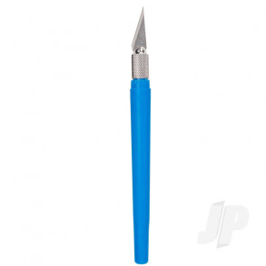 Excel K40 Pocket Clip-on Knife with Twist-off Cap, Blue