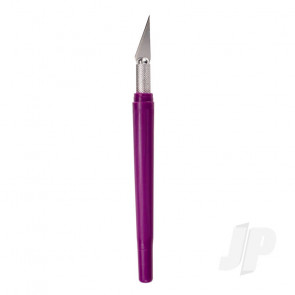 Excel K40 Pocket Clip-on Knife with Twist-off Cap, Purple