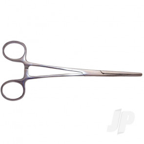 Excel 7.5in Straight Nose Stainless Steel Hemostats