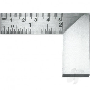 Excel 2in (5.08cm) Precision Carbon Steel Machine Square